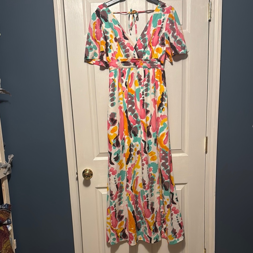 Colorful Women's Maxi Dress